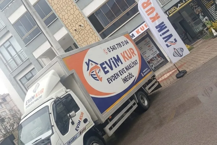 İnegöl şehirler arası nakliyat Evim Kur araçlı taşıma hizmeti